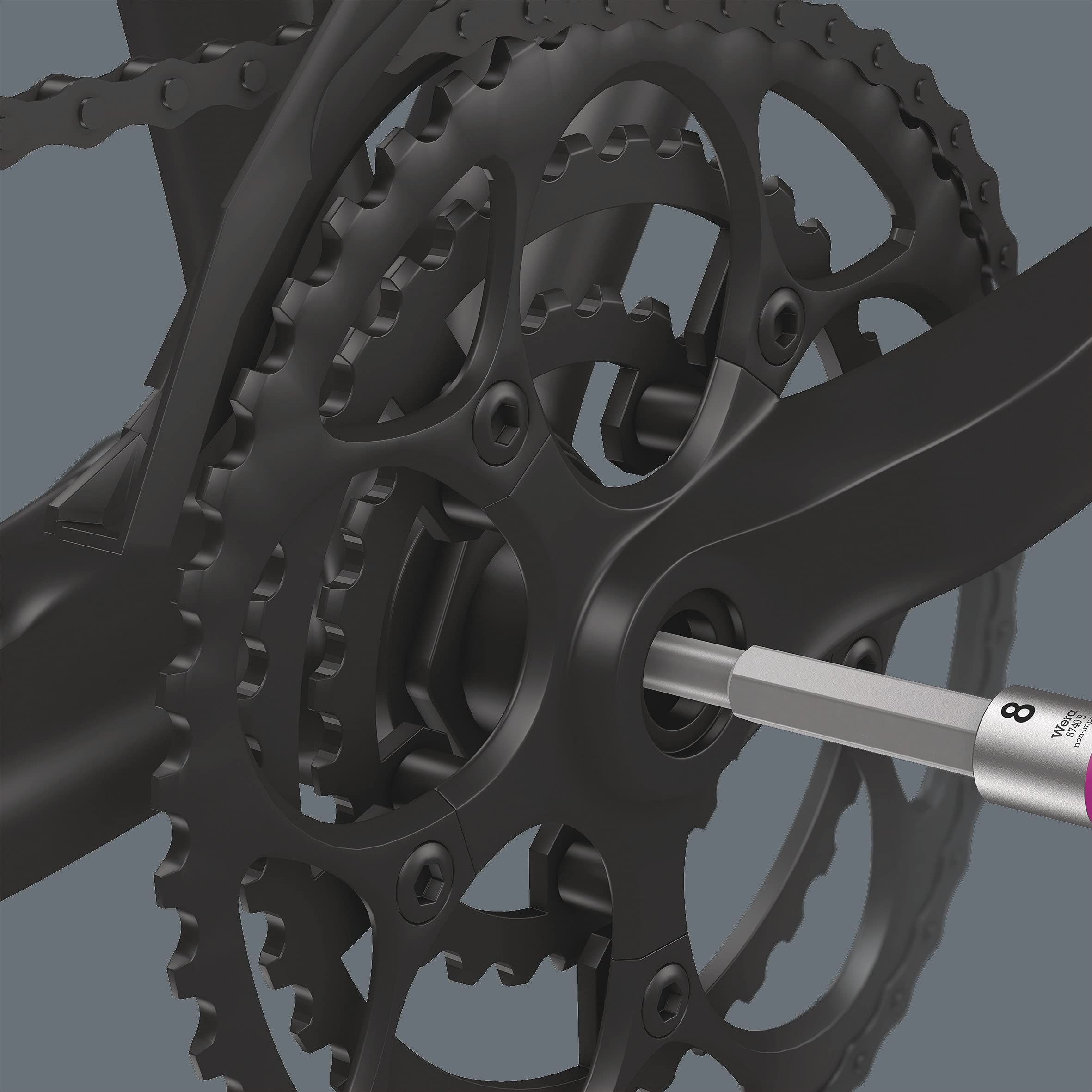 Amazon.co.jp: WERA ヴェラ 7点組 自転車整備 メンテナンス用 HEX TORX